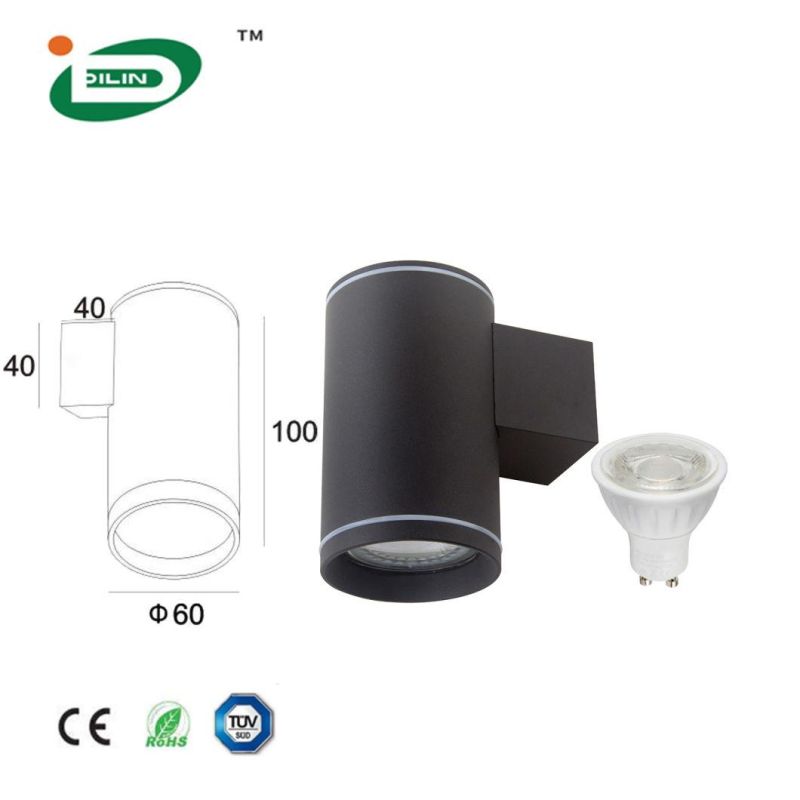 Aluminum Outdoor Cylinder up Down LED Lamp Fixture Wall Lighting Waterproof Wall Light Washer Sconce Lights