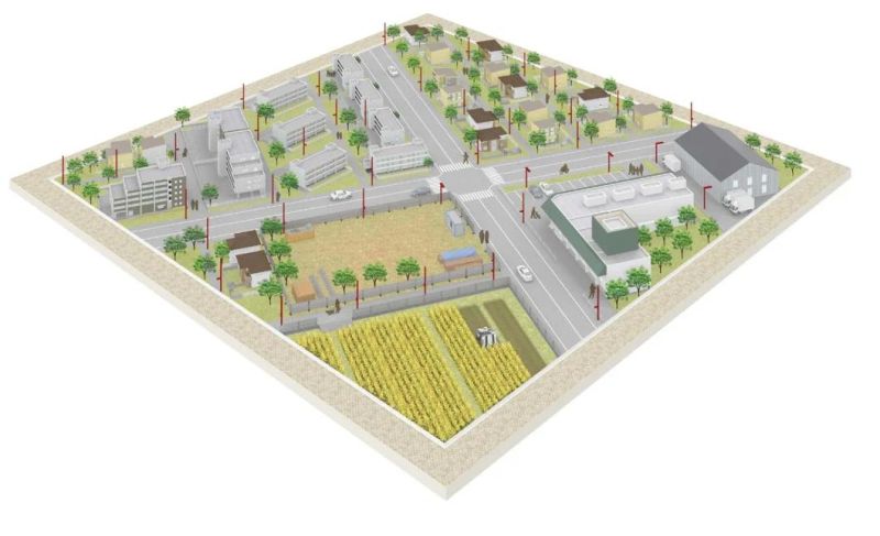 Intelligent Remote LED Street Light Retrofit Road Luminaires