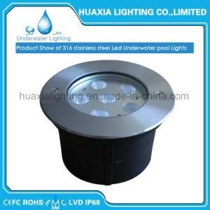 316 Stainless Steel Warm White IP68 LED Underwater Underground Light