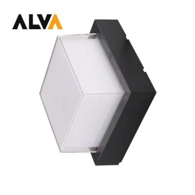 Waterproof Plastic PC Alva / OEM LED Outdoor Wall Lamps