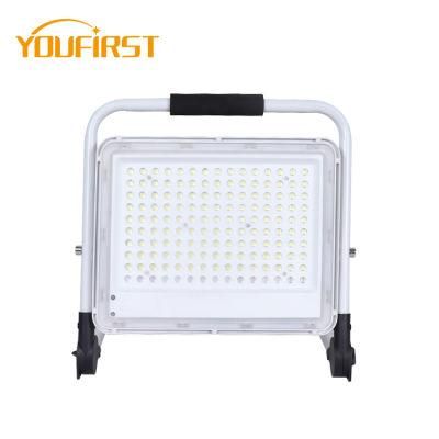 Outdoor Waterproof IP65 Portable 100W 200W Fishing Rechargeable Floodlight