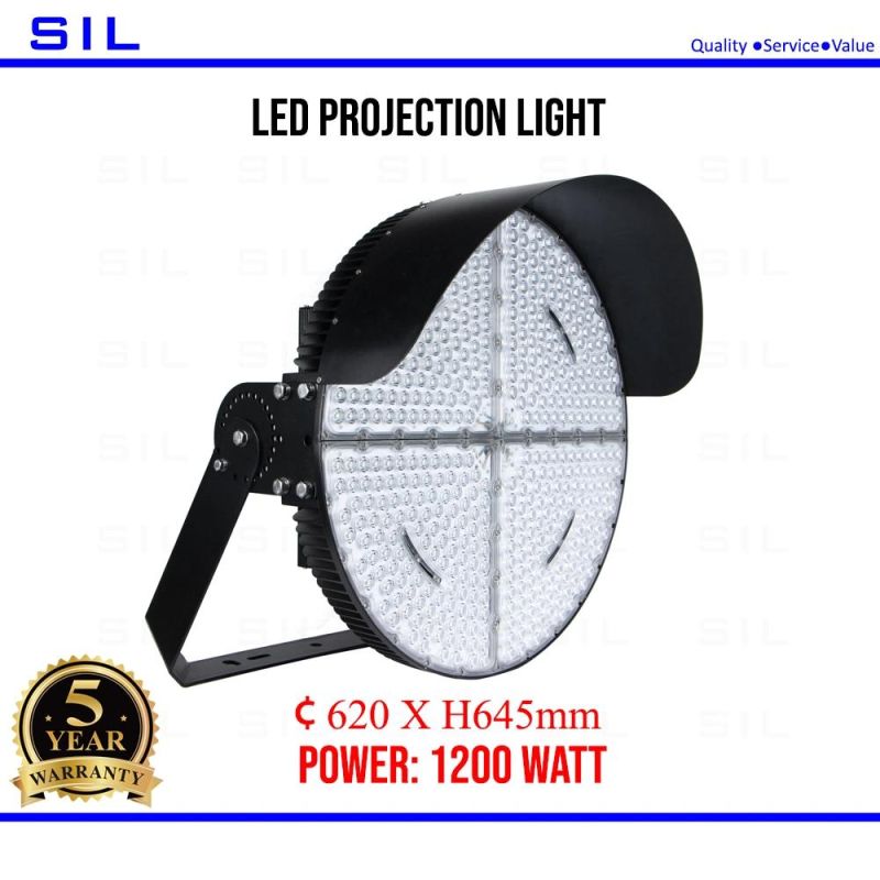 600 Watt High Mast Sport Field Stadium Football Floodlight Waterproof Outdoor 600W Flood Light for Tennis Court