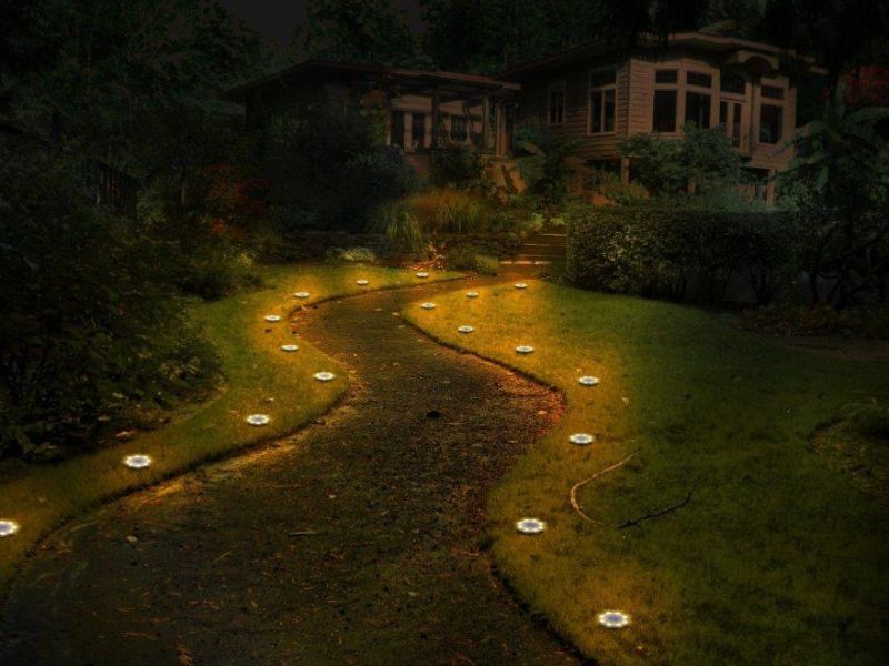 Wholesales Outdoor Landscape Lighting LED Solar Ground Light for Home