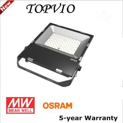 Sport Stadium 100W 200W Warehouse Tunnel Industial Outdoor Lighting IP65 Project Flood Light High Power LED Flood Light