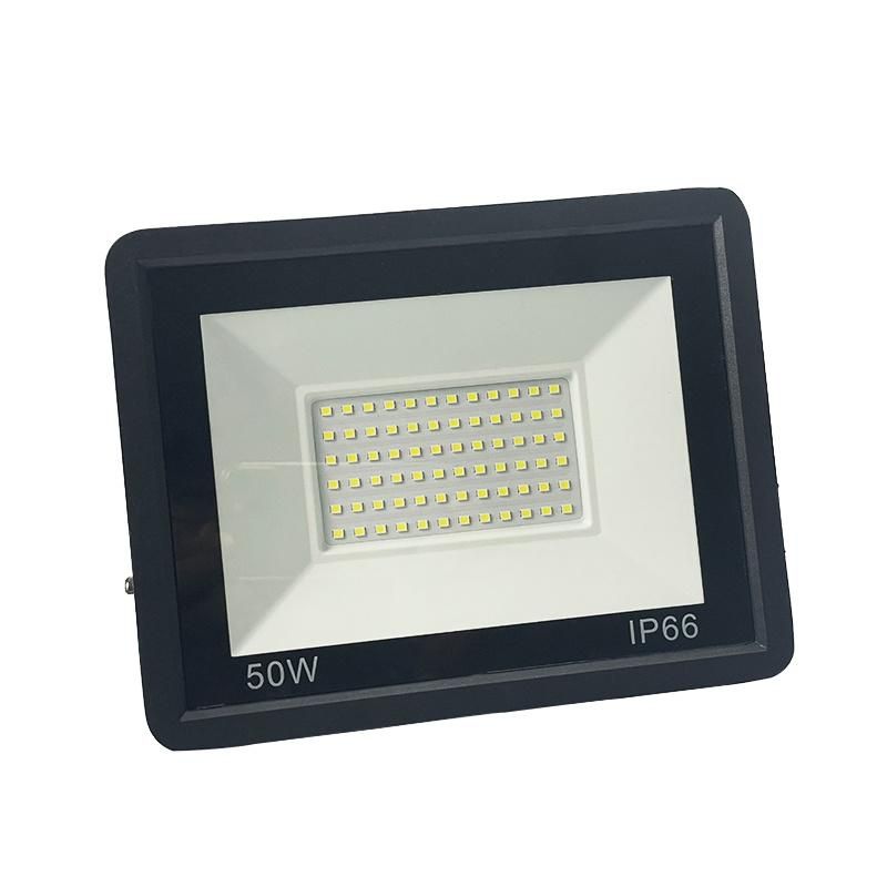 50W LED Flood Light Black Aluminum for Outdoor Lighting