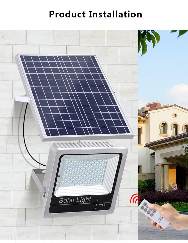 Outdoor Motion Sensor Solar LED Wall Flood Light