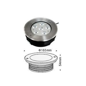 IP67 Recessed Type High Power 6X1w LED Inground Lamp Underground Lamp with High Lumens