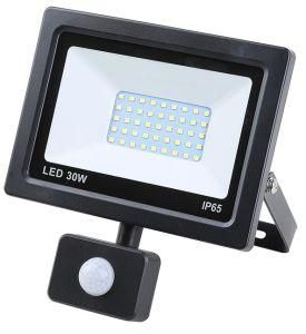 Outdoor 30W LED IP65 Flood Light with Sensor Ce RoHS by TUV (10W-200W, Sensor and non-sensor)