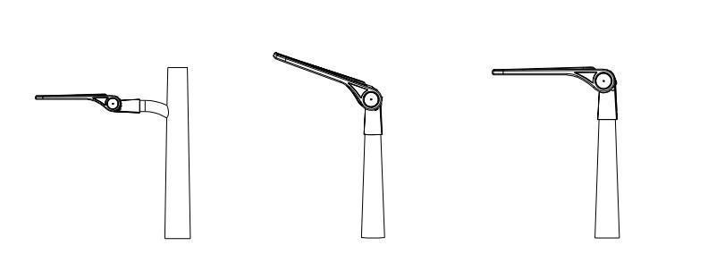 Bright and Smooth Surface Dustproof 180W LED Street Light