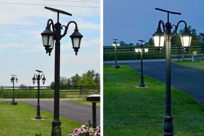Ala Outdoor 20W LED Street Light Garden Light with Panel and Lithium Battery