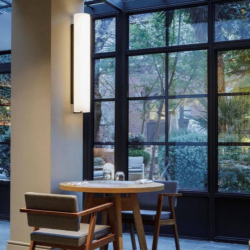 Outdoor Waterproof LED Strip Linear Wall Light AC85V-265V Porch Sconce Villa Hotel Wall Lamp