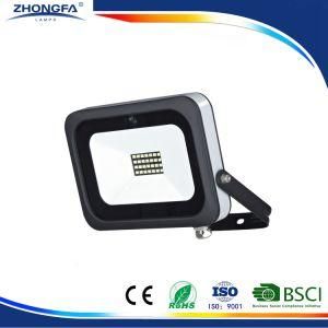 Slim LED Floodlight 20W with Microwave Sensor LED Light Ledfloodlight