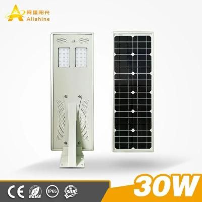 All in One LED 30W Integrated Solar Street Light