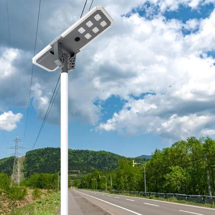 Super Bright PIR Sensor Post Road LED Solar Street Light