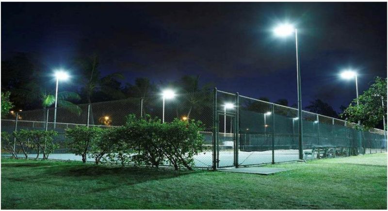 Outdoor Public Dimmable LED Parking Lot Light Fixtures 100W