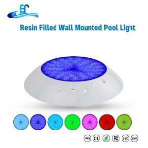 18watt Warm White IP68 Resin Filled Wall Mounted LED Pool Lamp