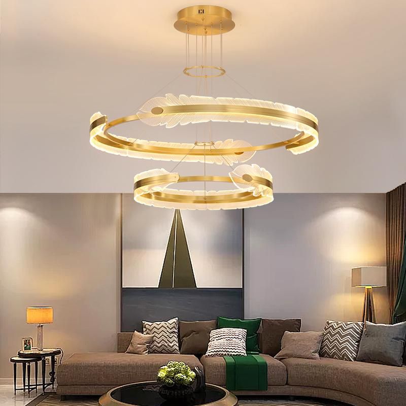 2022 Contemporary Classic Designer Room Decoration Pendant Lights LED Chandelier