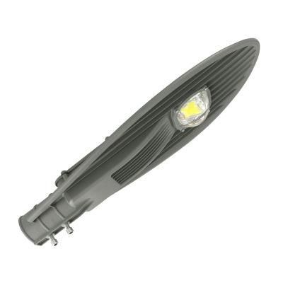 50W Professional LED Outdoor Lighting Super Bright 75-85lm/W Ultra-Thin Road Lamp