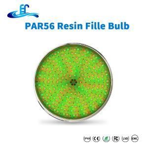 High Lumen Resin Filled RGB PAR56 DC12V Flat LED Wall Mounted Pool Lighting with Ce RoHS