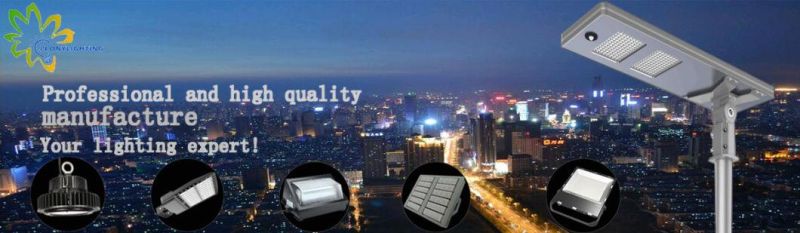 LED Solar Street Lamp Panel Smart Lighting Sensor High Lumens 100W Streetlight All in One Outdoor LED Solar Street Light