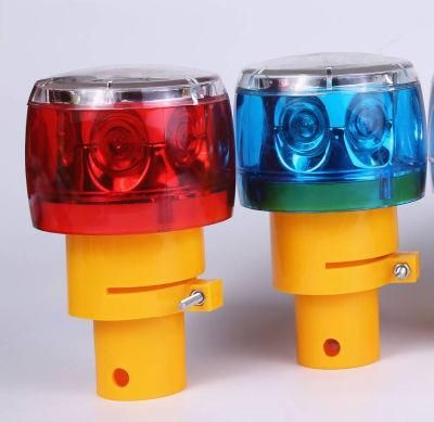 Plastic Safety LED Strobe Warning Lamp High Reflective / Barricade Cone Light