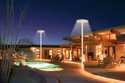 China LED Light Solar Outside System Tenis Garden Lamp Lights