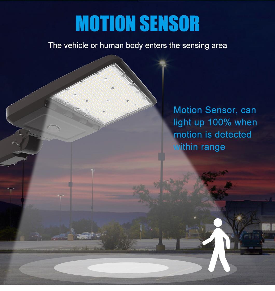 Romanso LED Shoebox Light Remote 100W 150lm/W Aluminium Housing ETL 5years Warranty LED Tennis Court Shoebox Light