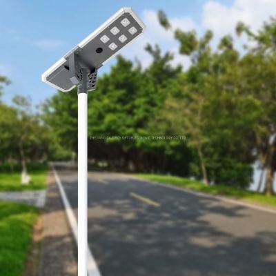 Outdoor 200W Panel Smart Powered LED Solar ABS Street Lights