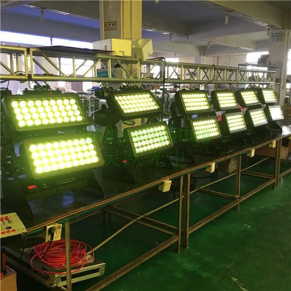72PCS 10W RGBW 4in1 DMX LED Wall Washer