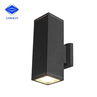 China Cheap Price Antique Square Designer Exterior Internal Wall Mounted Bedside Lights 6W 14W 20W 24W 36W up Down LED Outdoor Wall Lamp