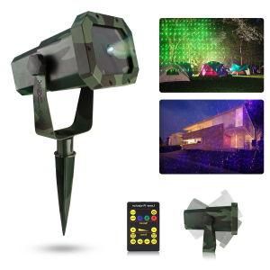 RGB Twinkle Star Laser Light Projector Show Holiday Christmas Outdoor Lights Projector