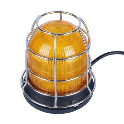 ECE R10 R60 LED Rotating Flashing Amber Beacon Flexible Tractor Warning Police Beacon Light