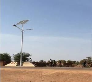 Solar Street Light with Double Arm with Dimmable Function