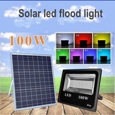 Lebekan IP67 Outdoor RGB Flood Light Reflector 50W 100W 150W RGB Solar LED Flood Light