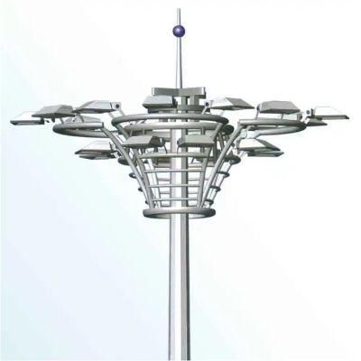 15~30m High Mast with 300W 500W 600W 1000W High Brightness Flood Lights Automatic Lifting