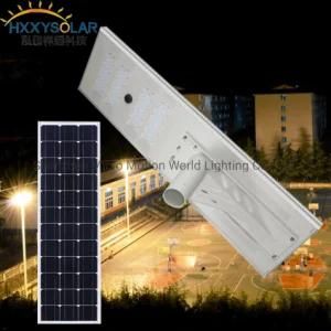 LED Smart All in One Street Light Solar 100W