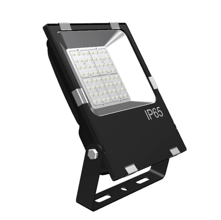 Die-Casting Aluminum 5year Warranty 30W 50W 80W IP66 LED Floodlight