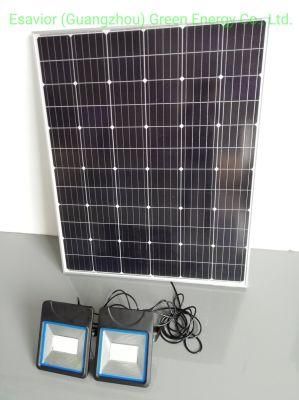 5 Years Warranty High Lumens 10000lm 100W All in Two LED Solar Flood Lightings