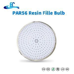 High Lumen Resin Filled AC12V RGB PAR56 DC12V Flat LED Wall Mounted Pool Light with Ce RoHS