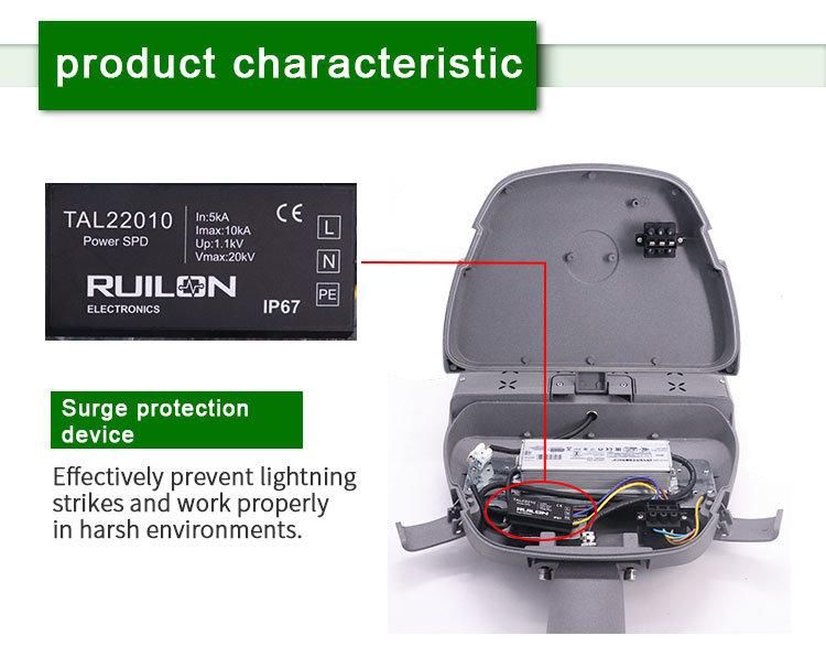 Top Selling Waterproof IP66 Level High Lumen for Government Project with Ce CB RoHS SAA 250W LED Street Light