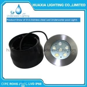 316 Stainless Steel Recessed Underwater LED Lighting Light