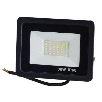 Modern 2850-3150lm 30W Flood Lamp Commercial Waterproof IP66 Ultra Slim Advertising Light