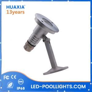 1W/3W Color Changing LED Underwater 316 Stainless Steel Spot Light