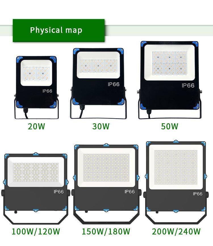 Fast Heat Conduction 20-400W New Ultra-Thin LED Flood Light