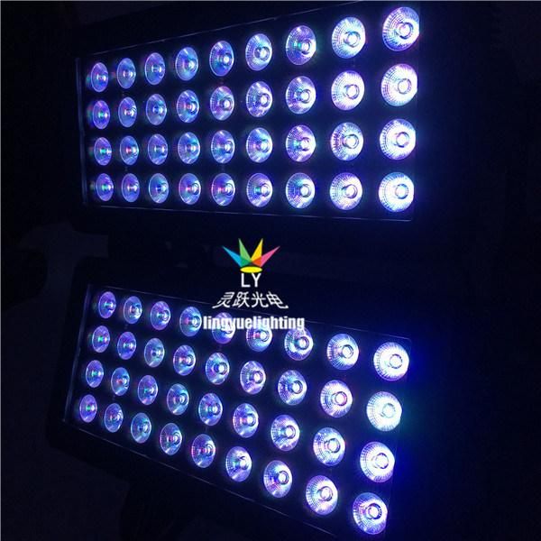 Outdoor DMX 72X10W Wall Wash LED City Color Light