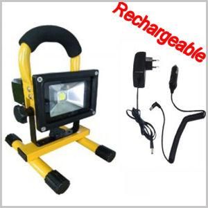Portable chargeable 10W LED Floodlight