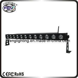 China Indoor 12PCS 10W 4in1 Rgbawled Wall Washer Bar/Washer Stage Light/LED Stage Bar Light