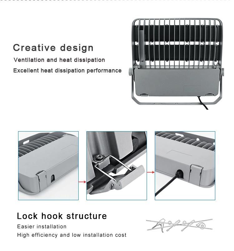 500W High-Quality Floodlight Super Bright Illumination Outdoor Security Lights