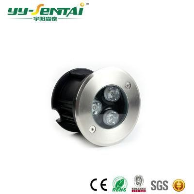 Outdoor 3W Round Shape LED Underground Light