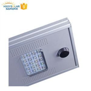 Morden Design All in One Solar Garden Street IP65 Waterproof Solar Light 20W